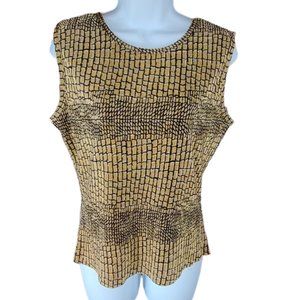 Tess Dressy Ribbed Tank Size XL